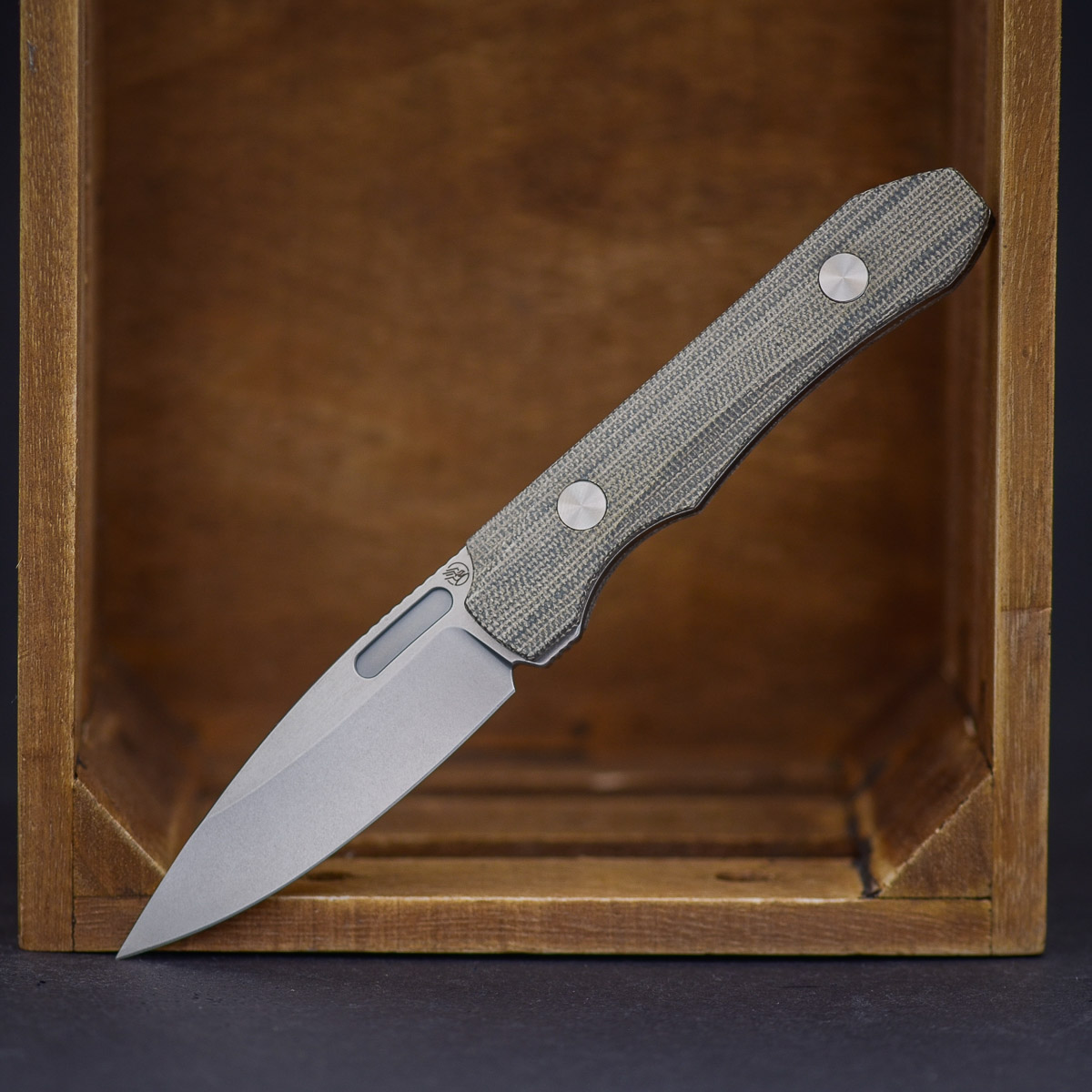 Combat Beads X-Series Fixed Micarta Olive