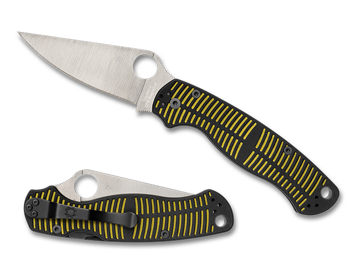 Spyderco Para Military 2 Salt Yellow/Black CPM Magnacut