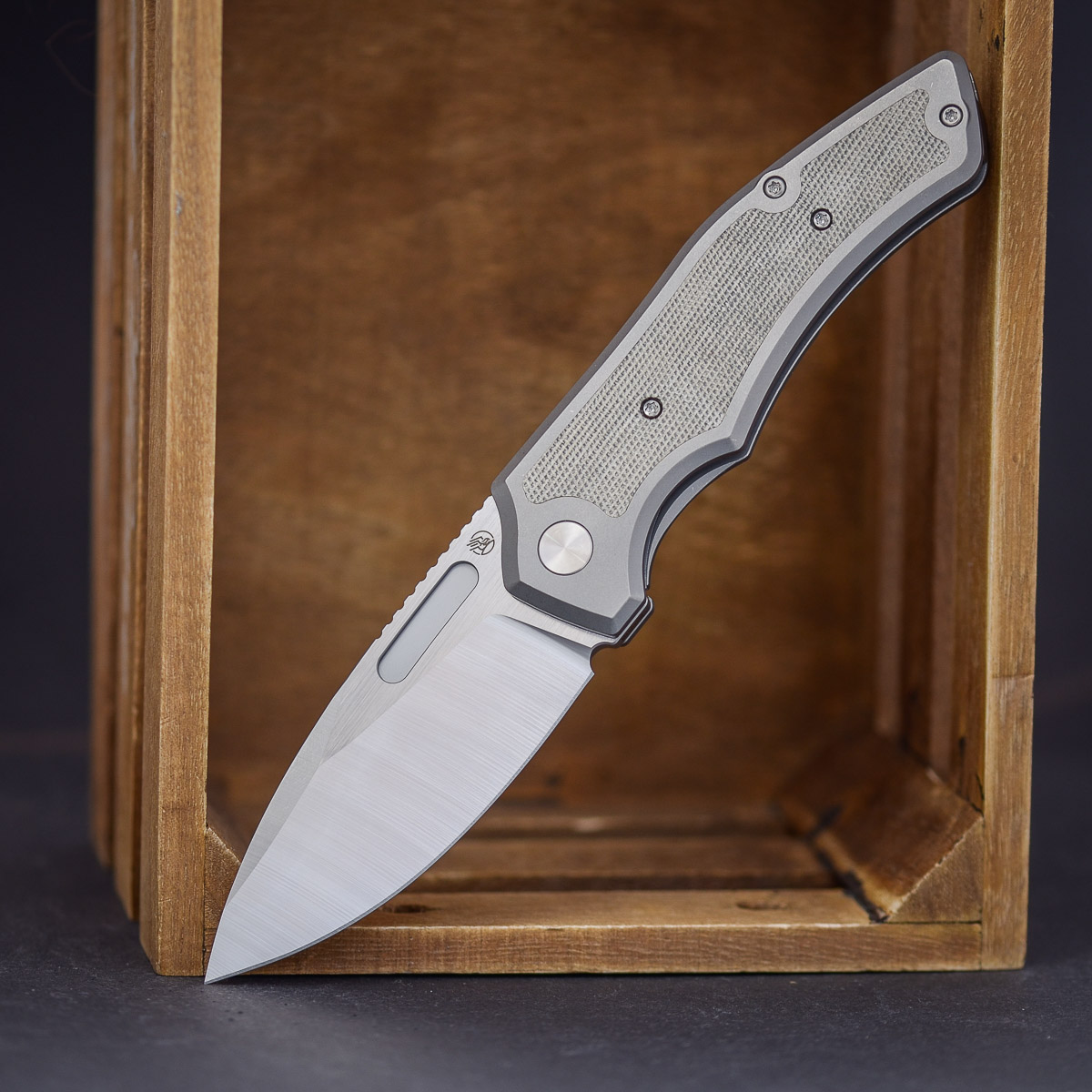 Combat Beads Scout F3.5 Inlay Olive Micarta