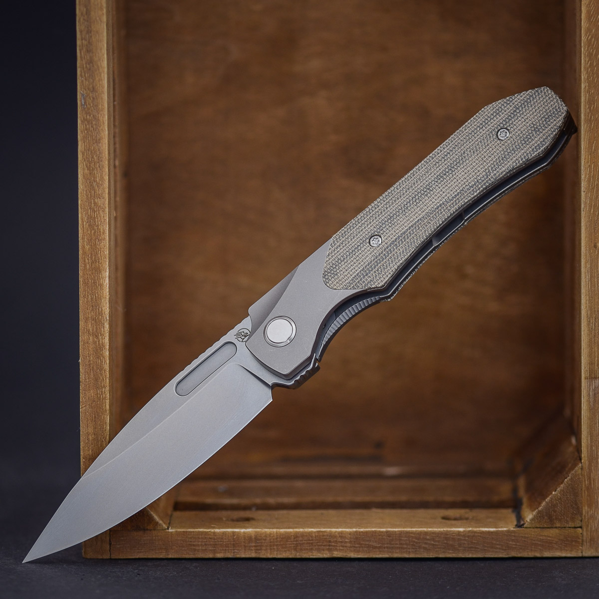 Combat Beads X-Series Bolster Lock Micarta Olive