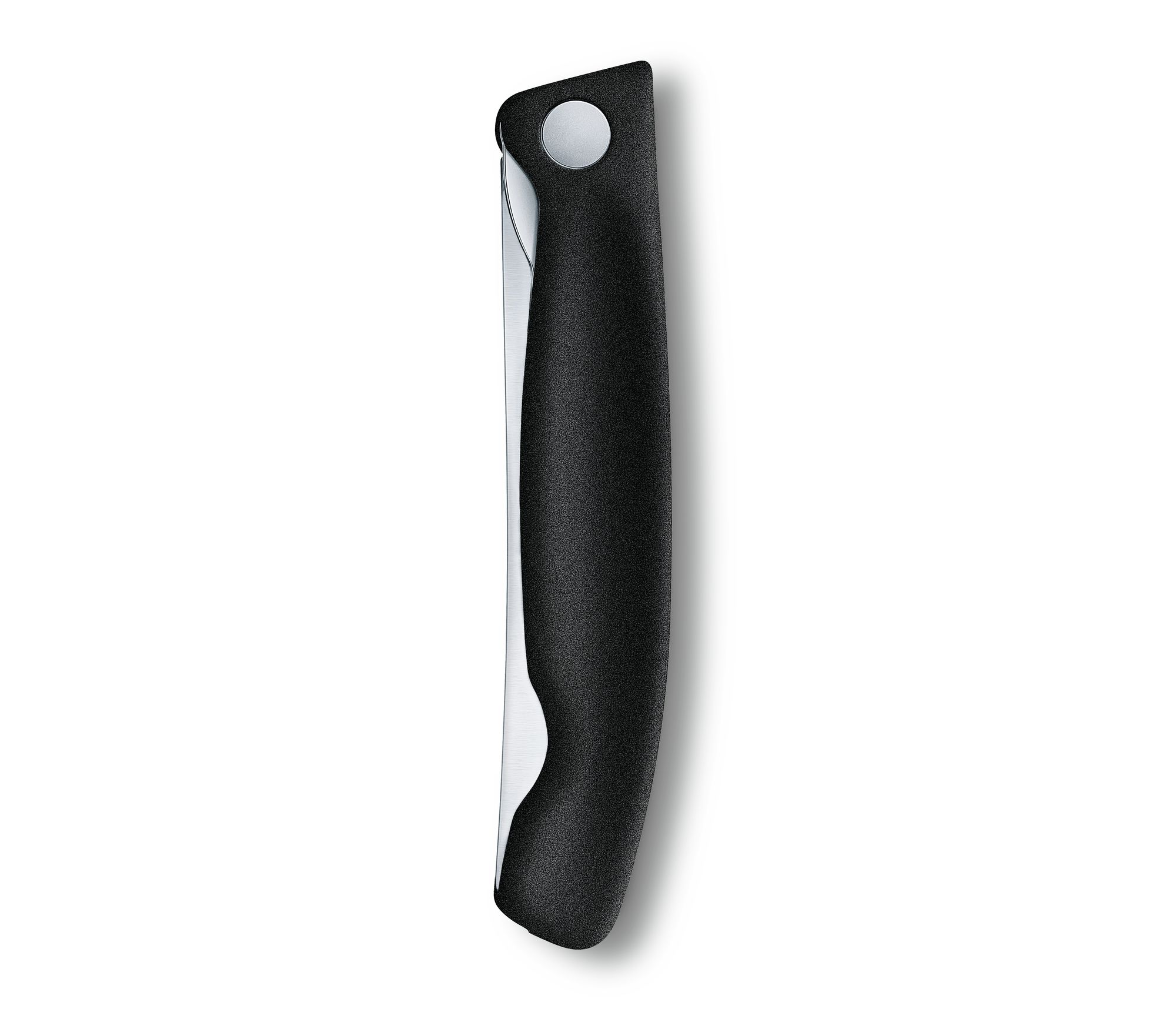 Victorinox Swiss Classic Faltbares Gemüsemesser glatt schwarz